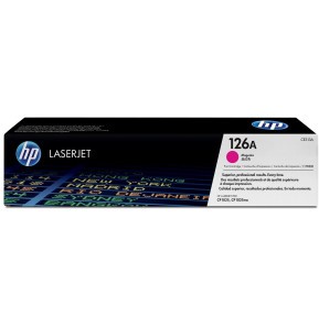 Toner HP 126A Magenta LaserJet - Conçu pour Impressions de Haute Qualité