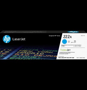 Toner HP 222A Cyan (W2221A) - Couleurs Vives pour LaserJet