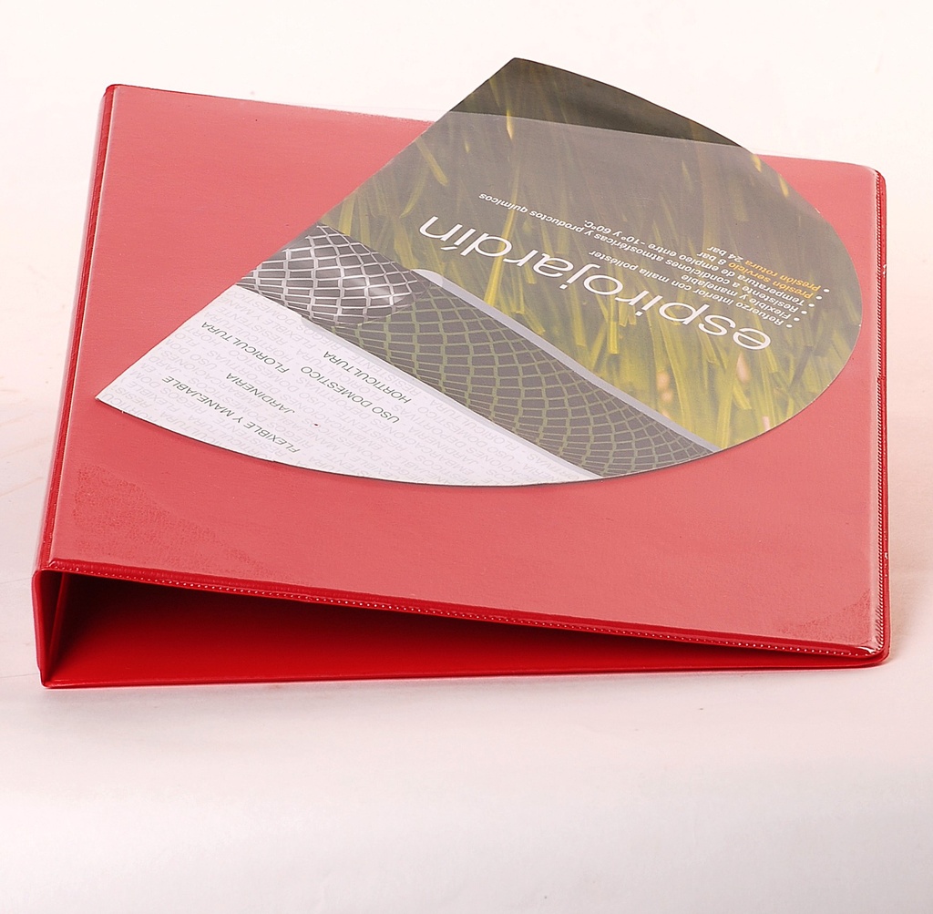 Lot de 5 classeurs SICLA A4 en PVC avec 2 anneaux en D de 4 cm - 10 couleurs disponibles