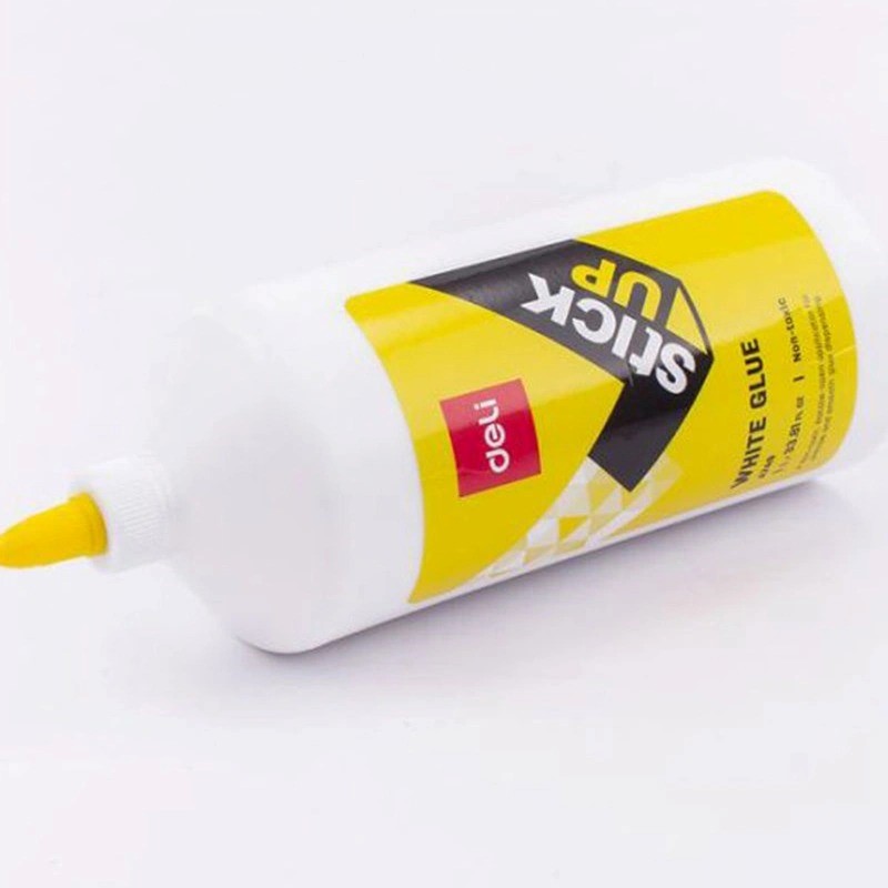 Colle de bureau blanche Deli A74913 - 1 litre - Adhérence polyvalente