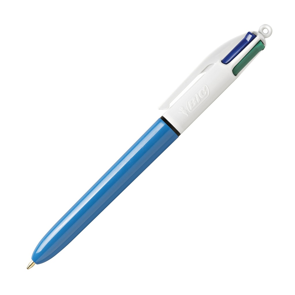 Stylo bille BIC 4 Couleurs Original rétractable - Pointe moyenne 1 mm