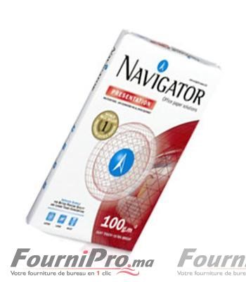Lot de 4 Ramettes de Papier Blanc Navigator A3 120g/m² – 500 Feuilles par Ramette