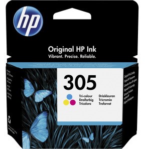 [3YM60AE] Cartouche HP 305 Trois Couleurs Cyan/Magenta/Jaune - Impressions de Qualité pour DeskJet et Envy