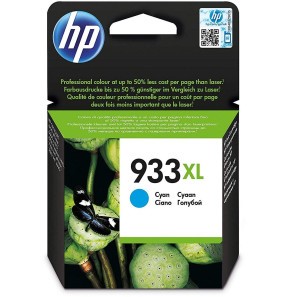 Cartouche d'Encre HP 933XL Cyan - Haute Capacité et Performance pour Jet d'Encre HP