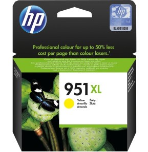 [CN048AE] Cartouche d'Encre HP 951XL Jaune - Qualité Supérieure pour OfficeJet