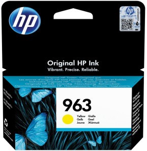 [3JA25AE] Cartouche HP 963 Jaune - Encre Haute Performance pour Bureau