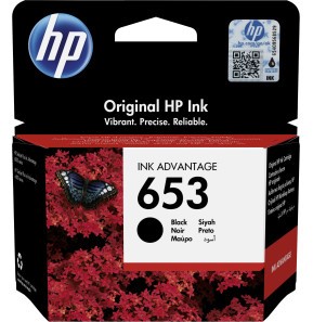 [3YM75AE] Cartouche d'Encre HP 653 Noire - Compatibilité DeskJet Ink Advantage