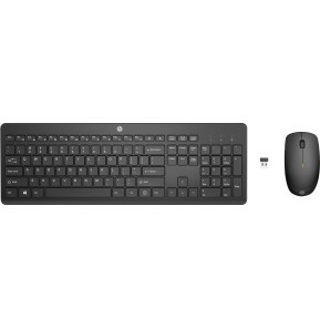 [1Y4D0AA] Ensemble Clavier et Souris HP 235 - Confort et Fiabilité Sans Fil AZERTY