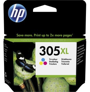 [3YM63AE] Cartouche HP 305XL Trois Couleurs - Grande Capacité pour Impressions Variées