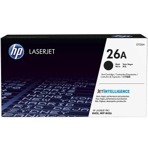 [CF226A] Toner HP 26A Noir - Solution Fiable pour LaserJet Pro, Textes Clairs