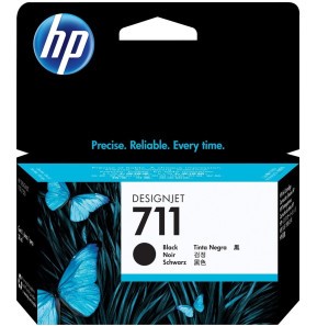 [CZ133A] Cartouche HP 711 Noire 80ml - Solution d'Encre pour Impressions Durables