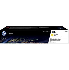 [W2072A] Toner HP 117A Jaune - Couleurs Vives pour LaserJet Pro, Performance Fiable