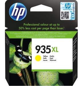 [C2P26AE] Cartouche HP 935XL Jaune - Encre Authentique pour Impressions de Qualité