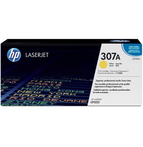 [CE742A] Toner HP 307A Jaune - Fiabilité et Précision pour LaserJet