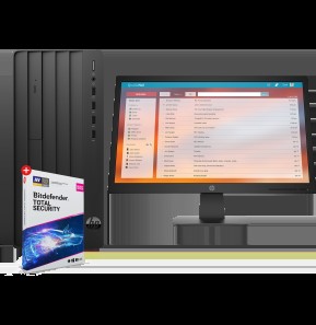 [6U6X1ES] PC de Bureau HP Pro Tour 290 G9 + Écran HP P22v - Solution Complète pour Productivité