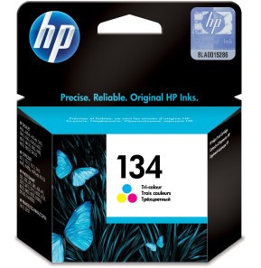[C9363HE] Cartouche d'Encre HP 134 trois couleur - Idéale pour Usage Domestique