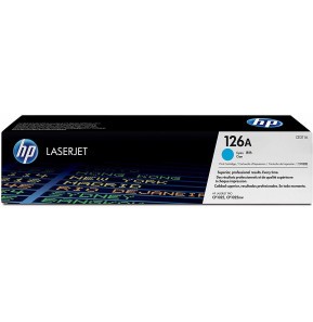 [CE311A] Toner HP 126A Cyan - Couleurs Vives et Fiabilité pour LaserJet Pro