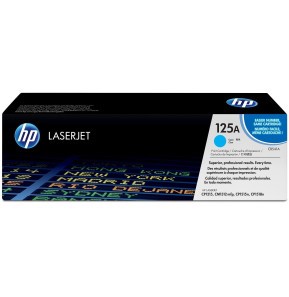 [CB541A] Cartouche d'Impression HP 125A Cyan - Idéale pour Impressions de Bureau
