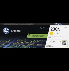 [W2302A] Toner HP 230A Yellow LaserJet d'origine - Performances Fiables pour Bureau