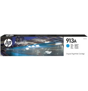 [F6T77AE] Cartouche HP 913A Cyan PageWide - Conçue pour Documents de Qualité Professionnelle