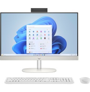 [845P6EA] Ordinateur Tout-en-Un HP 24-cr0003nk - Solution Intégrée pour Bureau