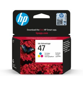 [6ZD61AE] Cartouche HP 47 Trois Couleurs - Conçue pour Impressions Domestiques