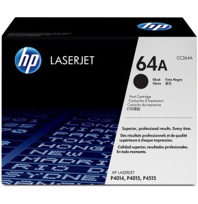 [CC364A] Toner HP 64A Noir - Solution Fiable pour Documents de Bureau
