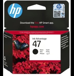 [6ZD21AE] HP 47 Noir - Cartouche d’Encre Originale pour Impressions de Qualité (6ZD21AE)