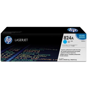 [CB381A] Toner HP 824A Cyan (CB381A) - Cartouche Originale LaserJet pour Impressions Couleur Vives