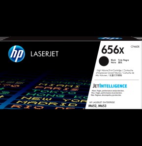 [CF460X] HP 656X Noir (CF460X) - Toner Grande Capacité pour LaserJet, Haute Efficacité