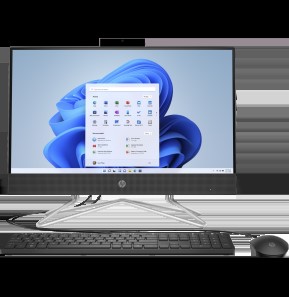 [8T5A1EA] Ordinateur Tout-en-Un HP 22-dd2013nk - Design Compact pour le Bureau et la Maison (8T5A1EA)