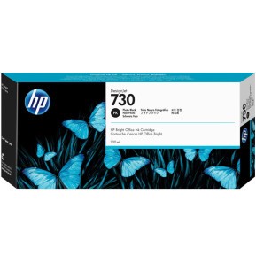 [P2V73A] Cartouche d'Encre HP 730 Noir Photo - Originale pour Impressions de Haute Qualité (P2V73A)