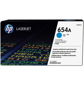 [CF331A] Toner HP 654A Cyan (CF331A) - Couleurs Claires et Précises pour Impressions (CF331A)