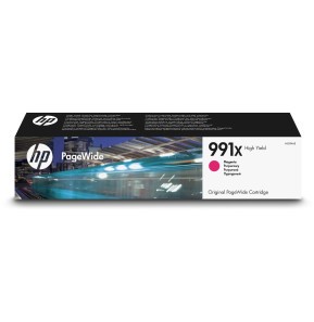 [M0J94AE] Cartouche HP 991X Magenta PageWide (M0J94AE) - Couleurs Intenses pour Impressions de Haute Qualité