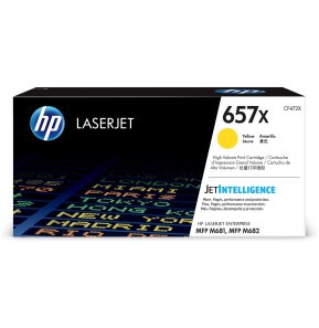 [CF472X] Toner HP 657X Jaune (CF472X) - Grande Capacité pour Couleurs Éclatantes