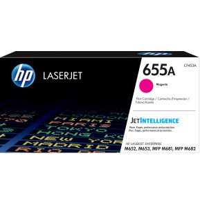 [CF453A] Toner HP 655A Magenta LaserJet d'Origine - Fiabilité et Performance (CF453A)