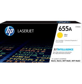 [CF452A] Toner HP 655A Jaune LaserJet d'Origine - Qualité pour Impressions Professionnelles (CF452A)