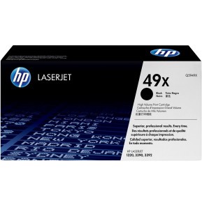 [Q5949X] Toner HP 49X Noir (Q5949X) - Grande Capacité pour Impressions de Haute Qualité