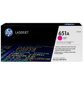 [CE343A] Toner HP 651A Magenta (CE343A) - Couleurs Vives pour Impressions de Qualité