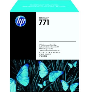 [CH644A] Cartouche de Maintenance HP 771 DesignJet - Durabilité pour Impressions (CH644A)