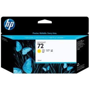 [C9373A] Cartouche d'Encre HP 72 Jaune - Originale pour Impressions de Qualité (C9373A)