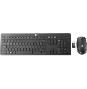 [T6L04AA] Clavier AZERTY et Souris Sans Fil HP - Ensemble Pratique et Ergonomique (T6L04AA)