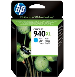[C4907AE] Cartouche d'Encre HP 940XL Cyan - Encre Originale pour Impressions Précises (C4907AE)