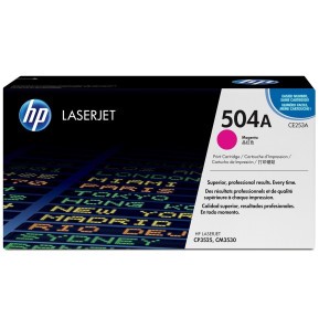 [CE253A] Toner HP 504A Magenta (CE253A) - Encre LaserJet pour Couleurs Vives