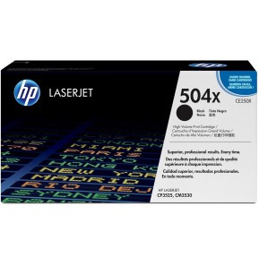 [CE250XD] Pack de 2 Toners HP 504X Noir - Haute Capacité pour Impressions Professionnelles (CE250XD)