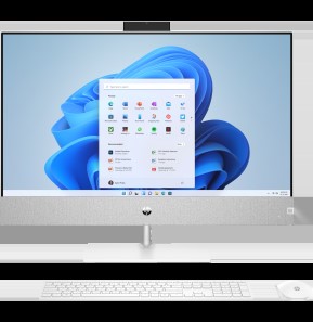 [A76C6EA] Ordinateur bureau Tout-en-Un HP Pavilion 27-ca2024nk - Esthétique et Fonctionnalité (A76C6EA)