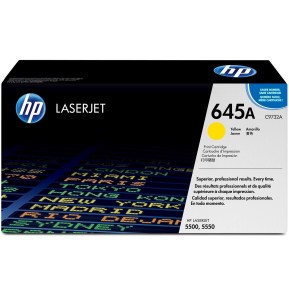 [C9732A] Toner HP 645A Jaune - Couleurs Vives pour Impressions de Qualité (C9732A)