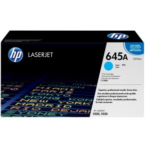 [C9731A] Toner Cyan HP 645A - Encre LaserJet d'Origine pour Couleurs Vives (C9731A)