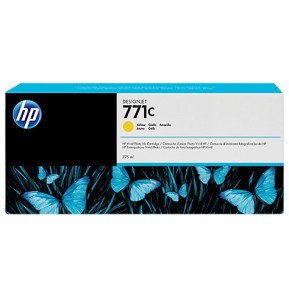 [B6Y10A] Cartouche d'Encre Jaune HP 771C - Couleurs Vives et Durables (B6Y10A)