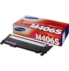 [SU254A] Cartouche de Toner Samsung CLT-M406S Magenta - Couleurs Fiables et Intenses (SU254A)